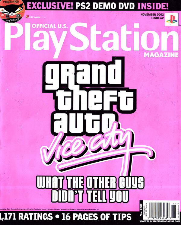 Official U.S. PlayStation Magazine Issue 062 (November 2002) cover
